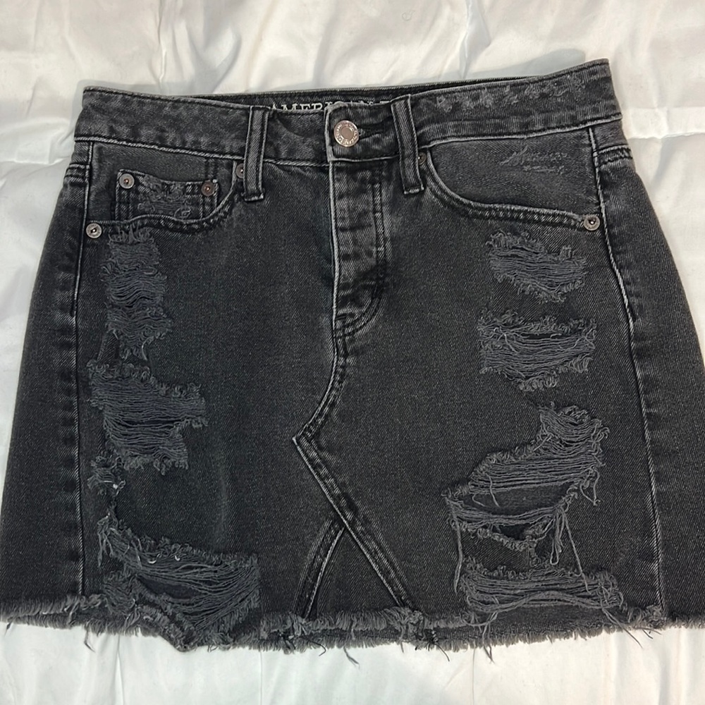 American Eagle Denim Mini Skirt